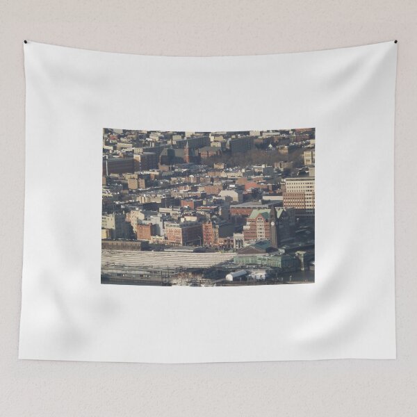 Item preview, Aerial View, Hoboken, New Jersey designed and sold by lenspiro.