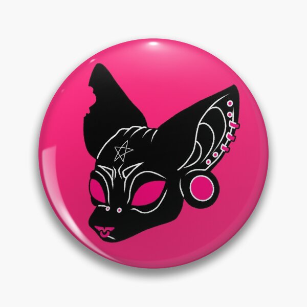 Item preview, Hairless Sphinx Cat Satanic Goth Pagan Piercings  designed and sold by spacenerdmerch.