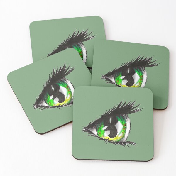 Item preview, Kawaii Green Eye designed and sold by eyeofskye.