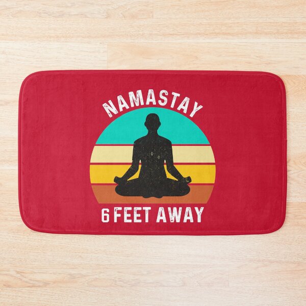 Item preview, Namastay 6 Feet Away #4 designed and sold by SalahBlt.