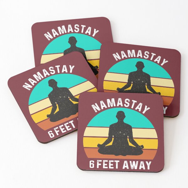 Item preview, Namastay 6 Feet Away #5 designed and sold by SalahBlt.