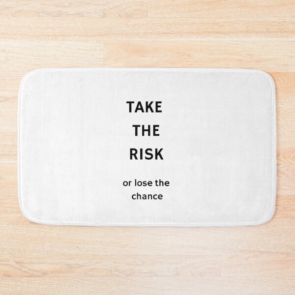 Item preview, TAKE THE RISK - OR LOSE THE CHANCE designed and sold by Inspirationmotivation.