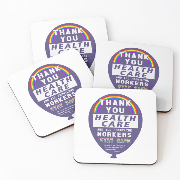 Item preview, Thank You Rainbow Balloon Health Care and Keyworkers designed and sold by christopper.