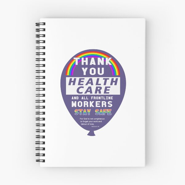Item preview, Thank You Rainbow Balloon Health Care and Keyworkers designed and sold by christopper.