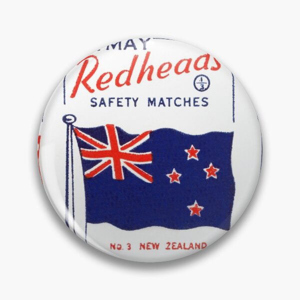 Item preview, Brymay REDHEADS Matchbox Labels Flags designed and sold by Duncan-Mac.