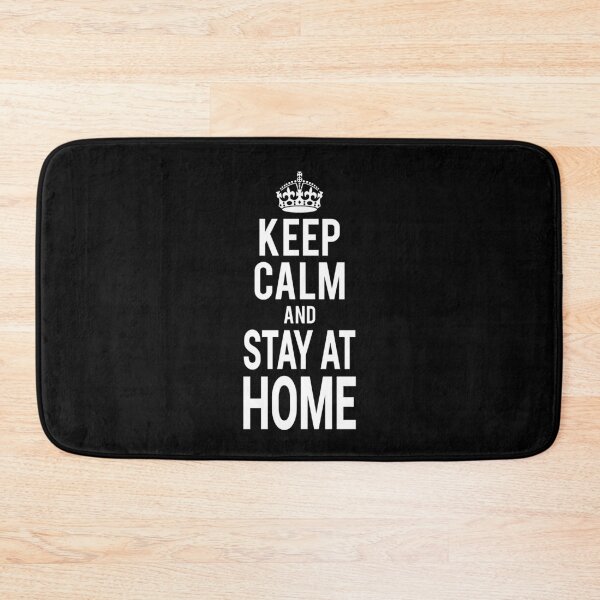 Item preview, Keep Calm and Stay At Home designed and sold by MAS-S.