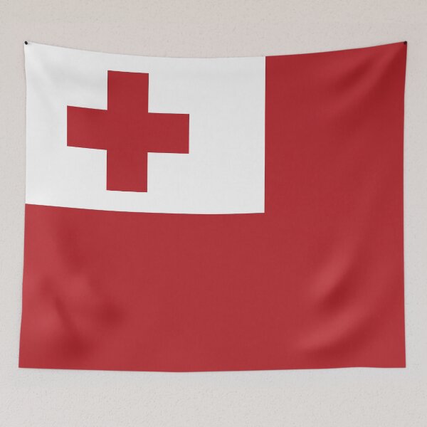 Item preview, Tongan flag designed and sold by designseventy.