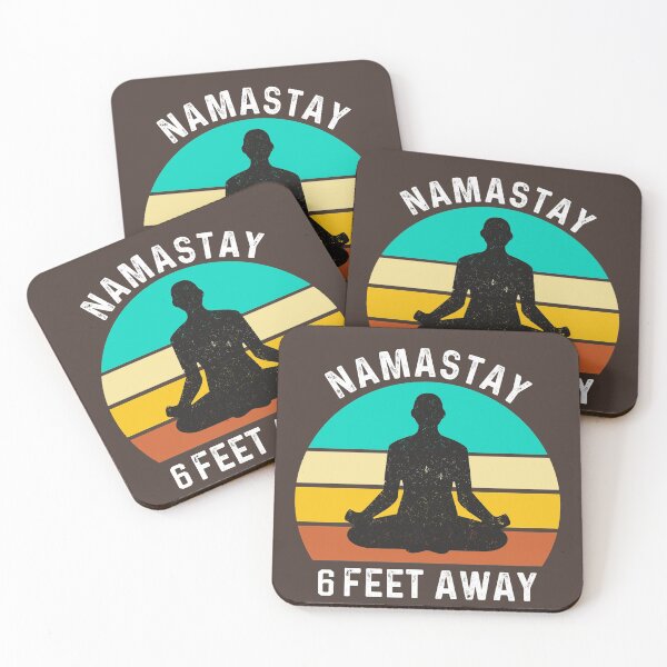 Item preview, Namastay 6 Feet Away #6 designed and sold by SalahBlt.