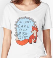 Feministischer Fuchs Baggyfit T-Shirt