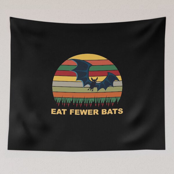 Item preview, Eat Fewer Bats designed and sold by thehafdesigner.