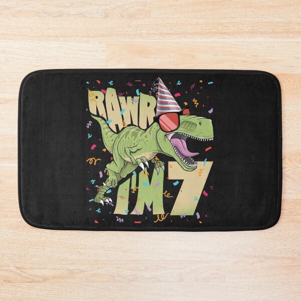 Item preview, 7th Birthday, 7 Year Old Design. T-Rex, Dinosaur Rawr I'm 7 Product designed and sold by PackAPunch.