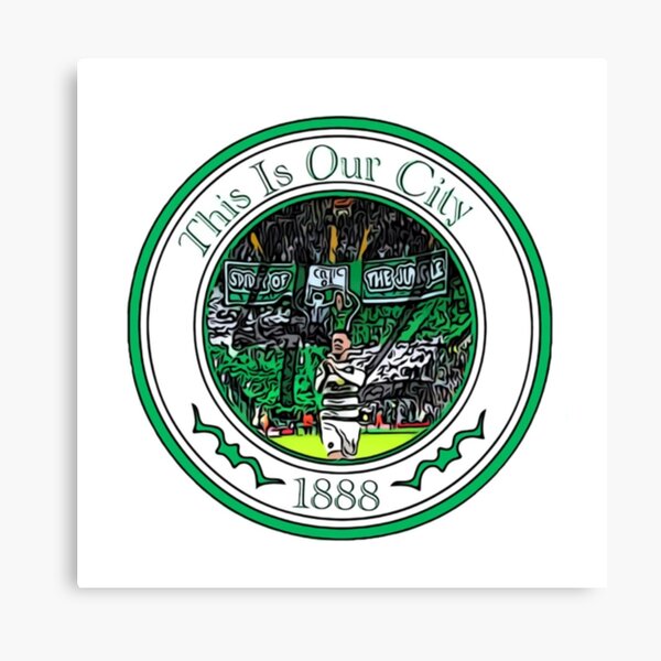 Unofficial Celtic FC  -  This is our city Canvas Print