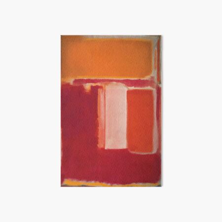 Mark Rothko | Yellow, Cherry, Orange Art Board Print