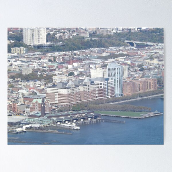 Item preview, Aerial View, Hoboken, New Jersey designed and sold by lenspiro.