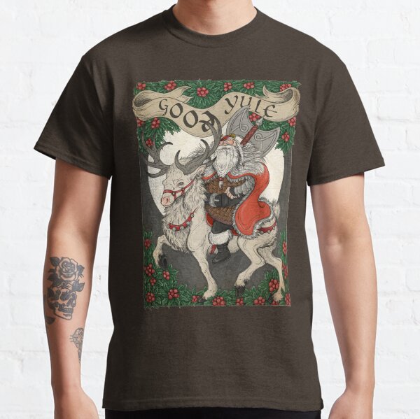 Nordic Santa - Red Classic T-Shirt