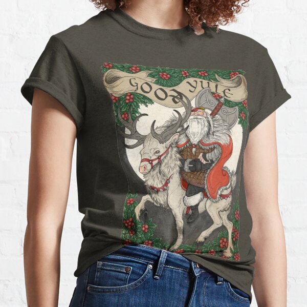 Nordic Santa - Red Classic T-Shirt
