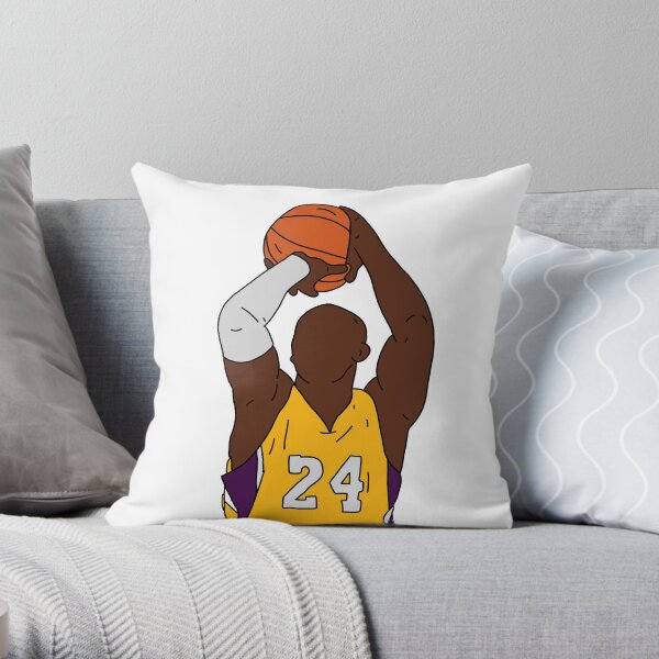 Kobe Bryant Throw Pillow
