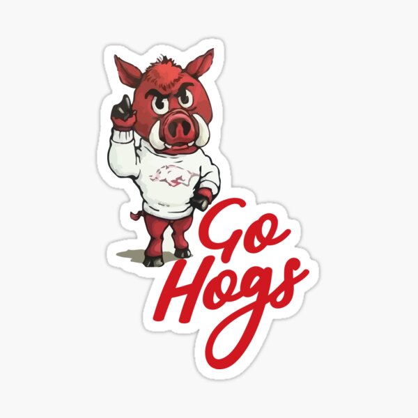 Go Hogs Sticker Sticker