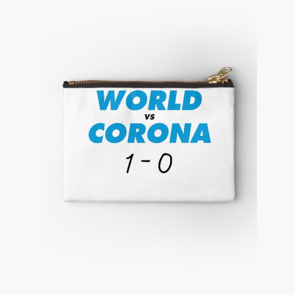 Item preview, WORDL VS CORONA - 1-0 COVID 19  designed and sold by Tropical Blood.