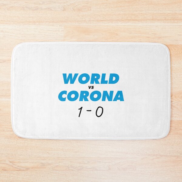 Item preview, WORDL VS CORONA - 1-0 COVID 19  designed and sold by Tropical Blood.