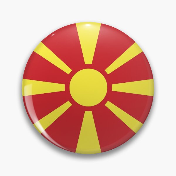Item preview, Macedonian Flag designed and sold by designseventy.