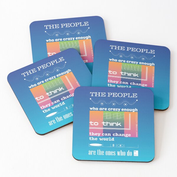 Item preview, The people who are crazy enough to think they can change the world are the ones who do designed and sold by quotesonposters.