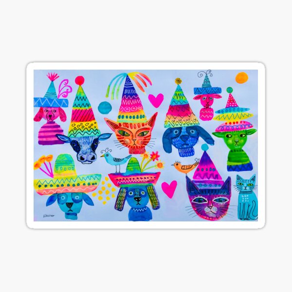 Item preview, Party Animals designed and sold by Karin Zeller.