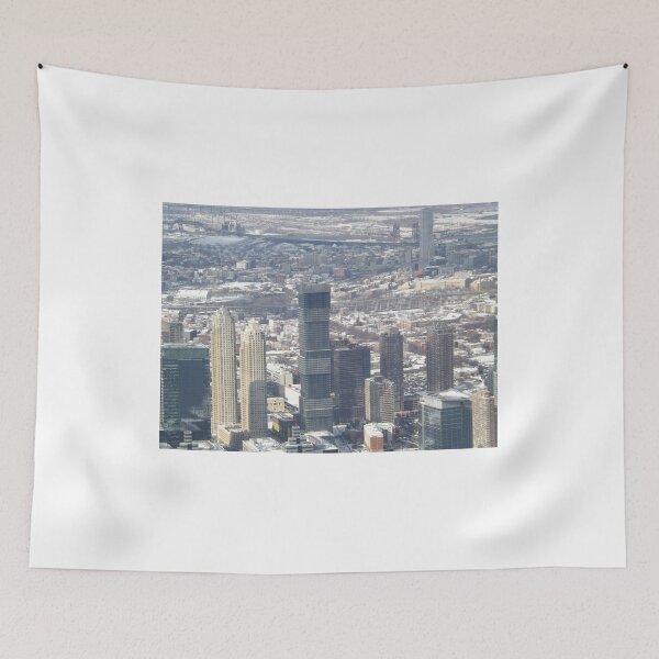 Item preview, Aerial View,Snow View, Harsimus Branch Embankment, Jersey City, New Jersey designed and sold by lenspiro.