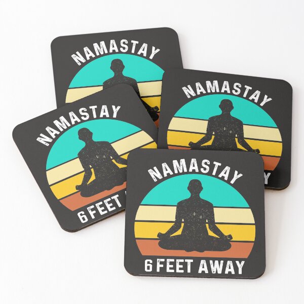 Item preview, Namastay 6 Feet Away #10 designed and sold by SalahBlt.