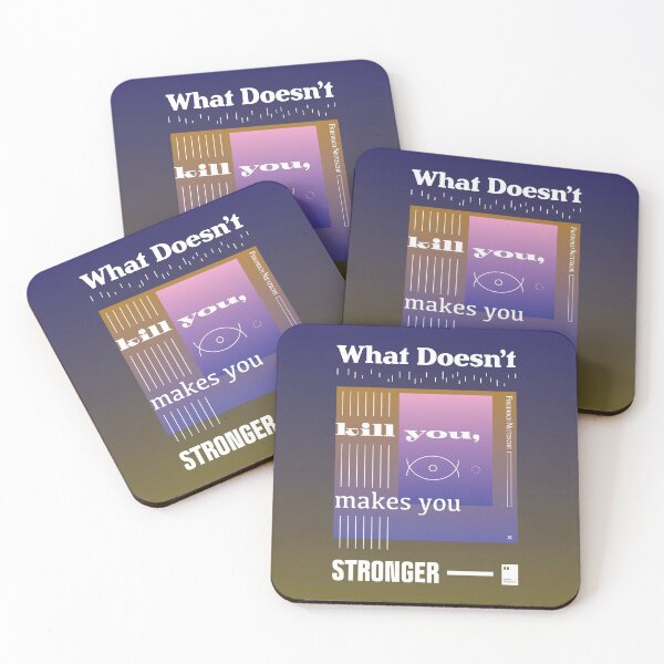 Item preview, What doesn’t kill you, makes you stronger designed and sold by quotesonposters.