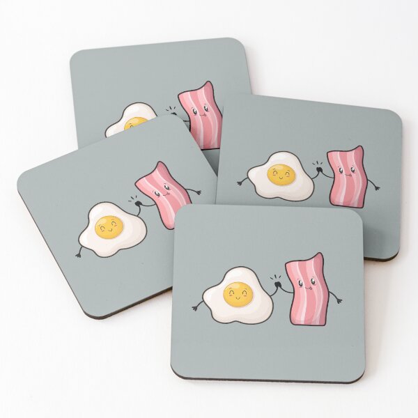 Item preview, Eier mit Speck - Beste Freunde Kawaii Comic Geschenk designed and sold by PandaPope.