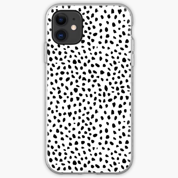 Aspyn Spots - Black and White iPhone Soft Case