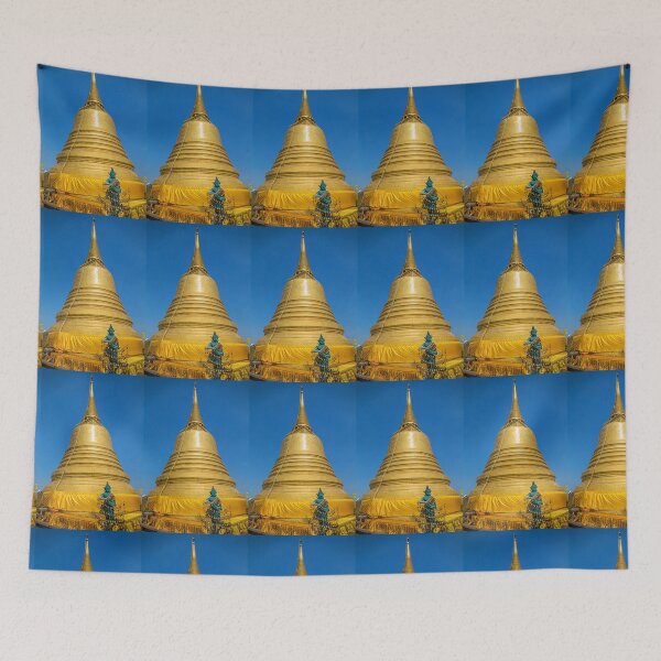 Item preview, Thailand. Bangkok. Golden Mount Temple. Golden Stupa. designed and sold by vadim19.