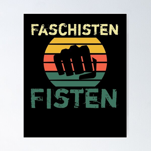 Artikel-Vorschau von Faschisten Fisten Shirt Gegen Rassismus und Anti AFD Nazis, designt und verkauft von ULTeeMate.
