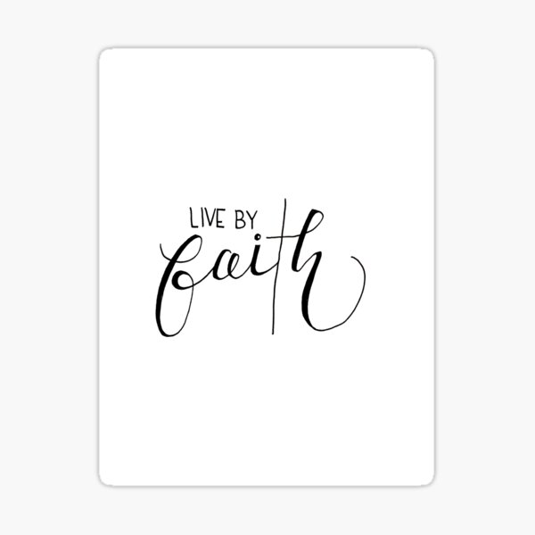 Item preview, Live by Faith Cross designed and sold by AllyBeeCreations ..