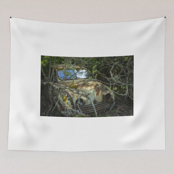 Item preview,  Old car in the grave yard,  car cemetery. designed and sold by Pennylanemerch.