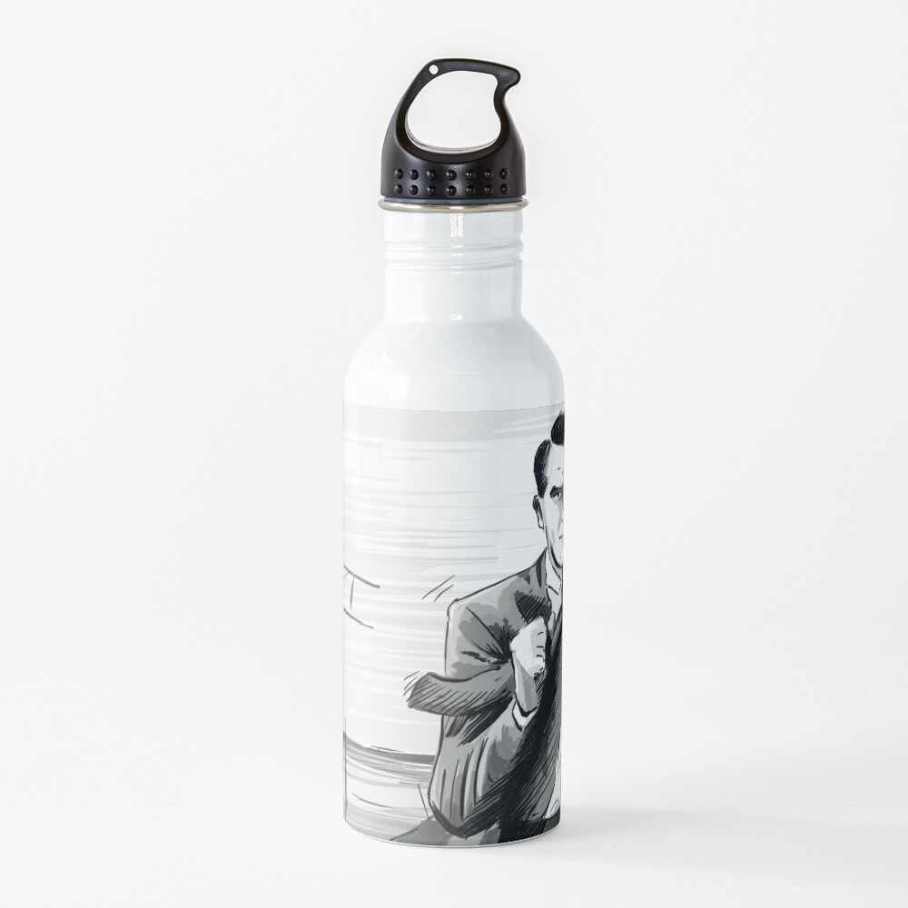 North by Northwest by Alfred Hitchcock Water Bottle