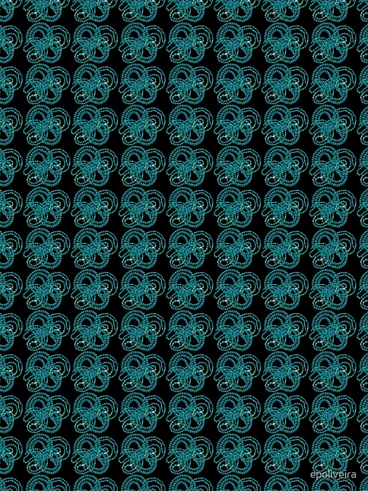 Blue beads pattern by epoliveira