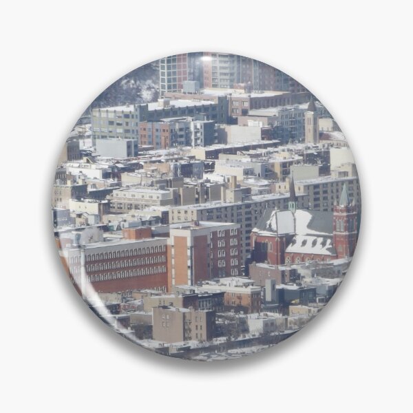 Item preview, Aerial View, Snow View, Hoboken, New Jersey designed and sold by lenspiro.