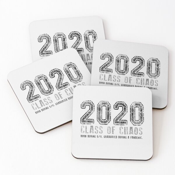 Item preview, 2020 Class of Chaos Grunge Black designed and sold by jitterfly.