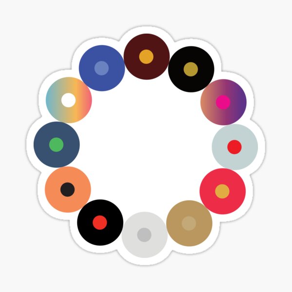 Aperçu de l'œuvre albums de kanye west créée et vendue par SimonNeedham.