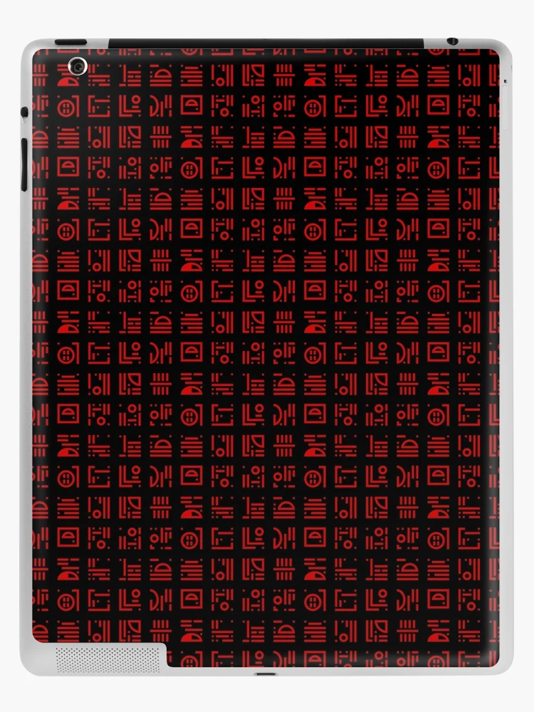 Blade Vampire Glyphs Square iPad Case & Skin for Sale by StrngrThnFctn