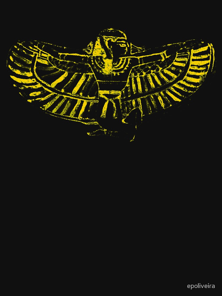 winged goddess art illustration by epoliveira