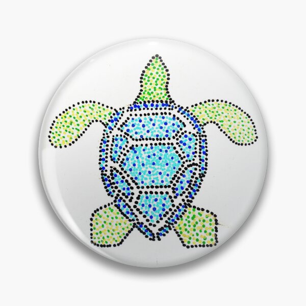 Item preview, Dot Print Sea Turtle designed and sold by AllyBeeCreations ..