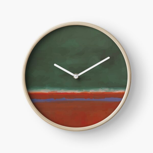 Mark Rothko | Green and Maroon Clock