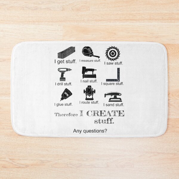 Item preview, Therefore I CREATE stuff.  Funny Design for Craftsmen designed and sold by FinalCut55.