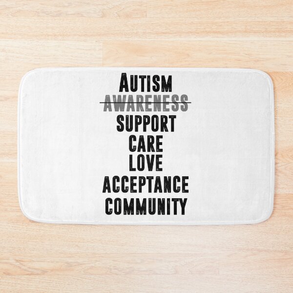 Item preview, autism awareness support care love acceptance community  designed and sold by BAISSANE.