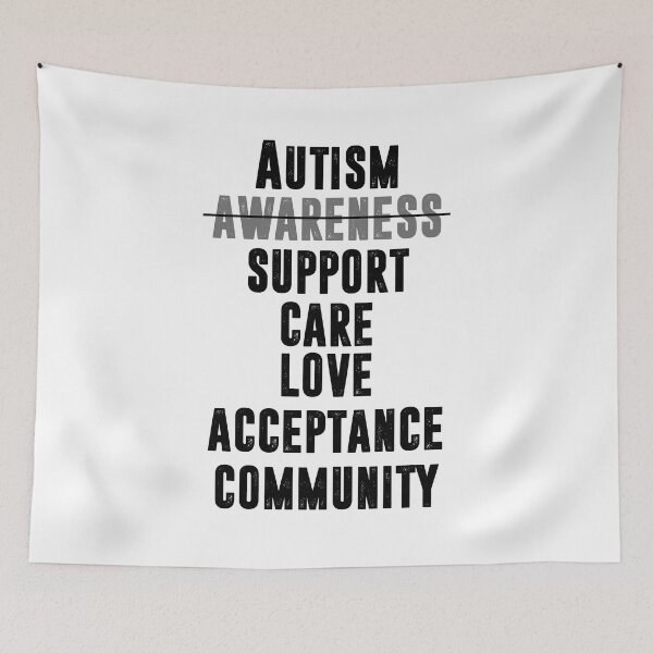 Item preview, autism awareness support care love acceptance community  designed and sold by BAISSANE.