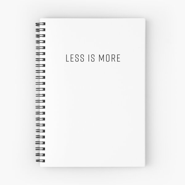 Item preview, Less is More designed and sold by minimalmerch.