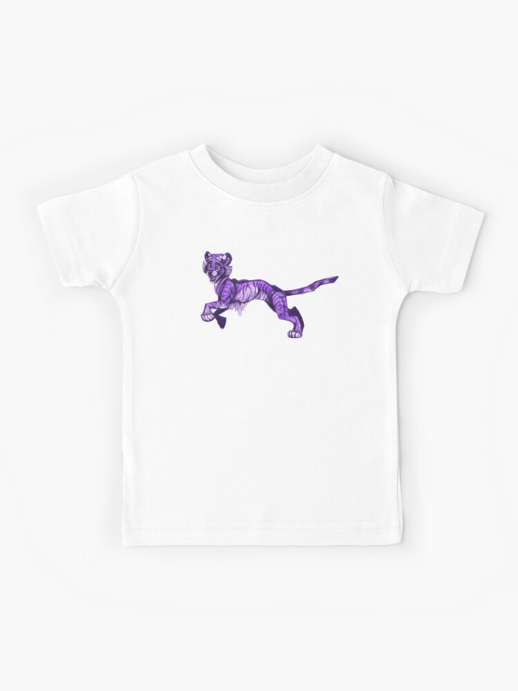 purple tiger shirt